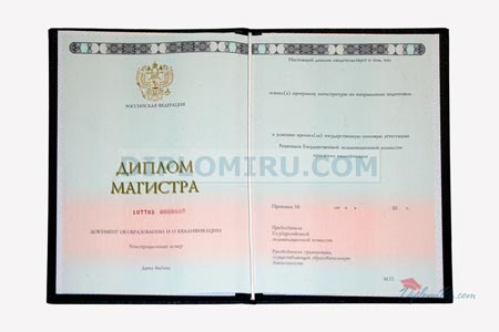 диплом магистра 2014-2024